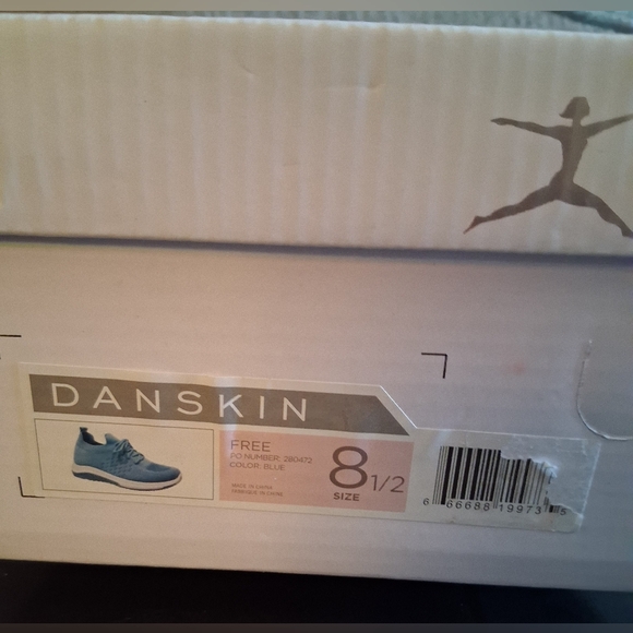 Danskin Blue Sneakers, Size 8.5 - Picture 6 of 6